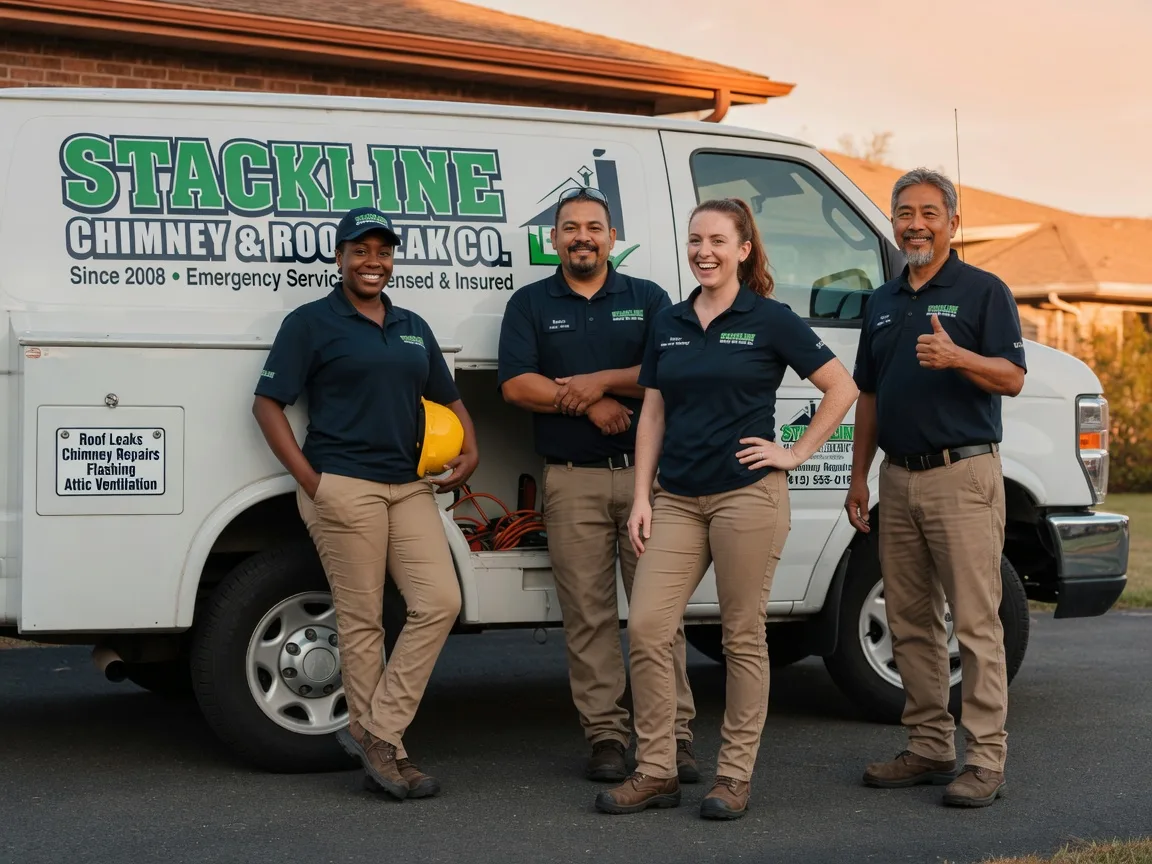 Chimney flashing repair company in Davisville, WV